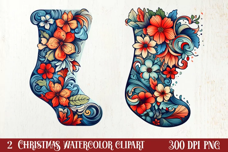 Christmas Fork Art Sublimation Clipart, Christmas Clipart
