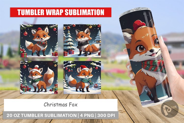 Christmas Tumbler Wrap Image 19