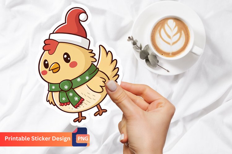 Cute Chicken Clipart Image 16