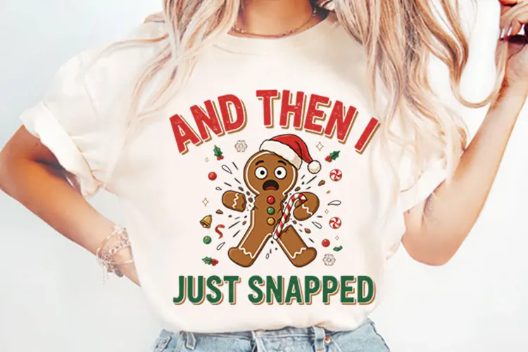 Christmas Funny Gingerbread PNG Designs