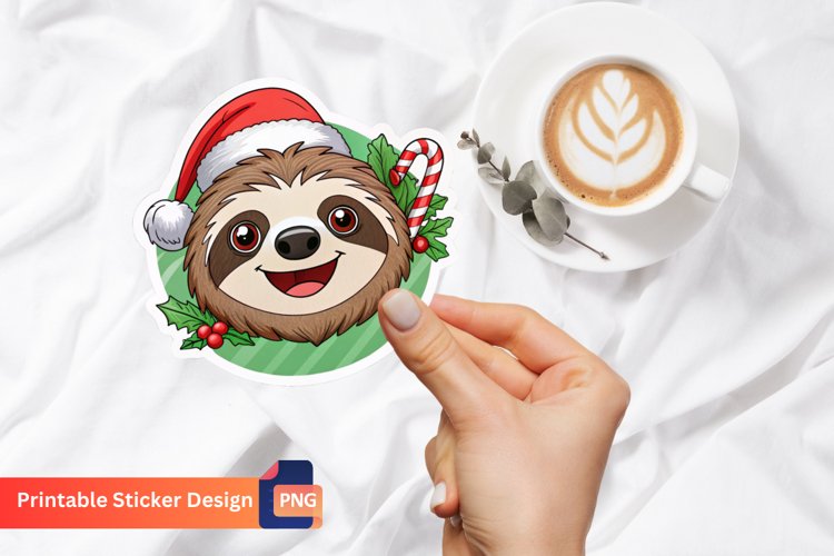 Cute Sloth Clipart Image 17