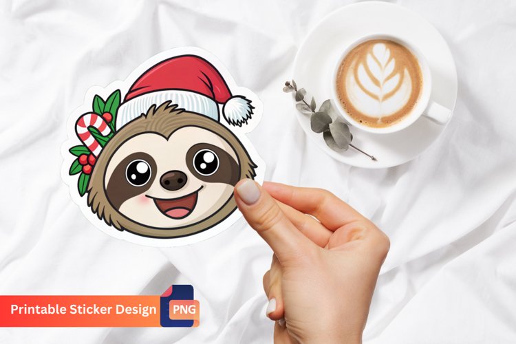 Cute Sloth Clipart Image 16