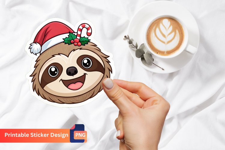 Cute Sloth Clipart Image 19