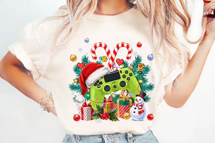 Christmas Game Controller PNG Designs