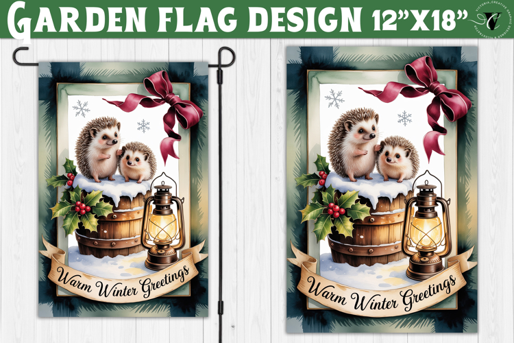 Garden Flag Sublimation Designs Image 8