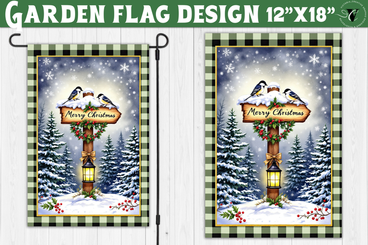 Garden Flag Sublimation Designs Image 14