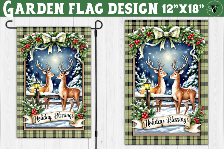 Garden Flag Sublimation Designs Image 6