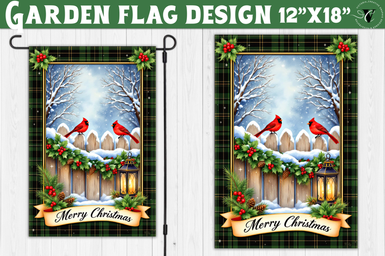 Garden Flag Sublimation Designs Image 22
