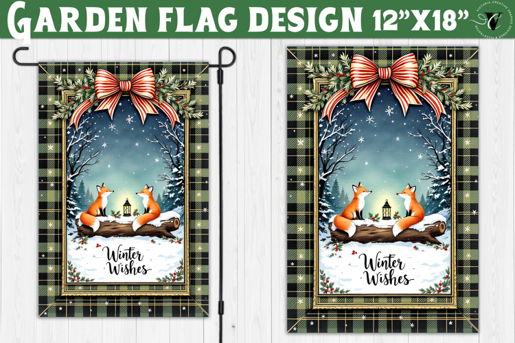 Garden Flag Sublimation Designs Image 3