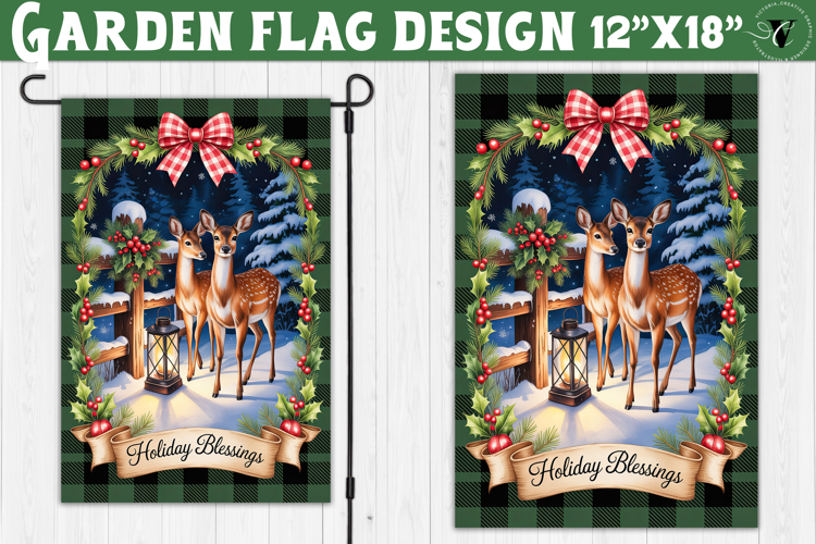 Garden Flag Sublimation Designs Image 19