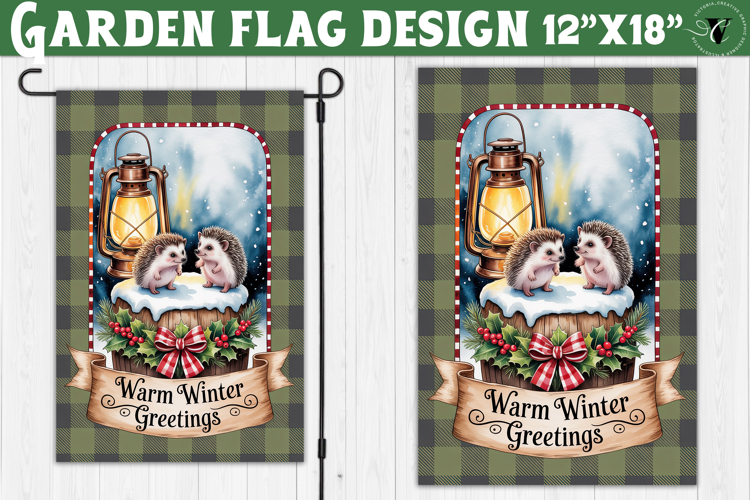 Garden Flag Sublimation Designs Image 13