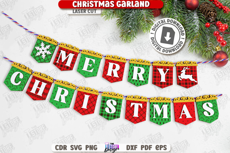 Christmas Banner Clipart Image 7