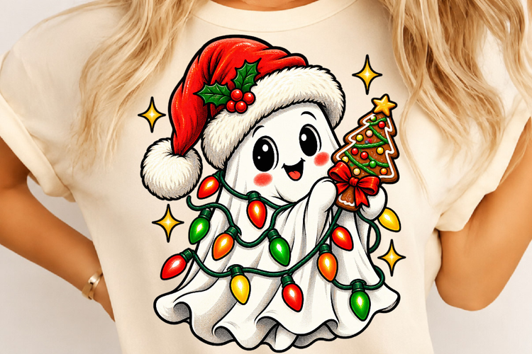 Cat Christmas PNG, Meowy Xmas Holiday Digital Design