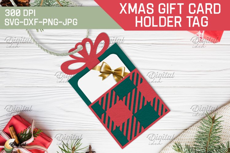 Christmas Tag Svg Image 8