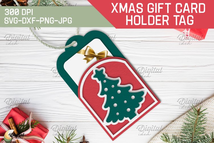 Christmas Tag Svg Image 15