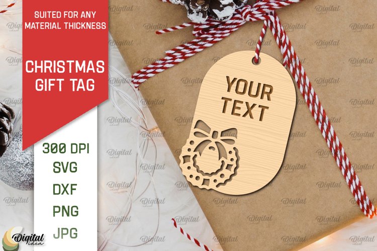 Christmas Tag Svg Image 16