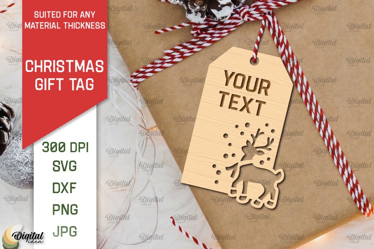 Christmas Tag Svg Image 12