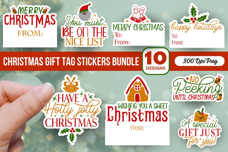 Gift Tag Clipart Image 15