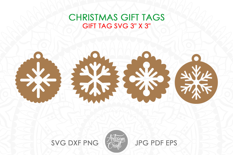 Christmas Tag Clipart