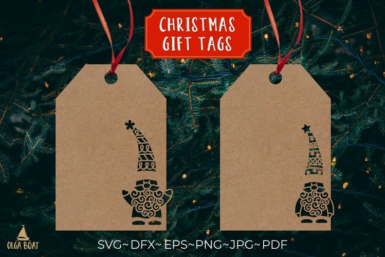 Christmas Tag Svg Image 14
