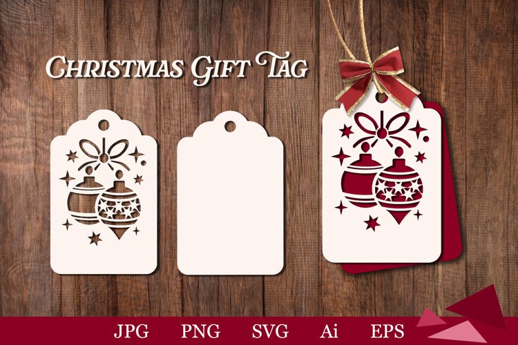 Christmas ,Gift Tag SVG, ornaments svg, cut file, Cricut Christmas tag,