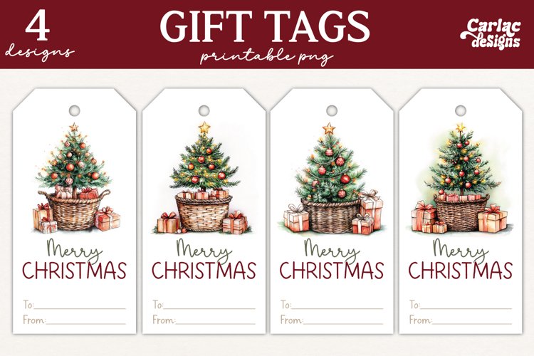 Gift Tag Clipart Image 19