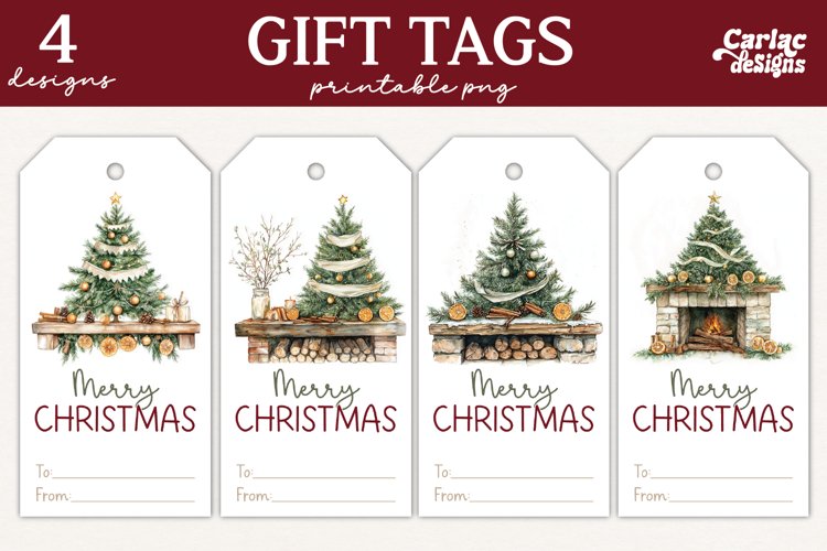 Gift Tag Clipart Image 12