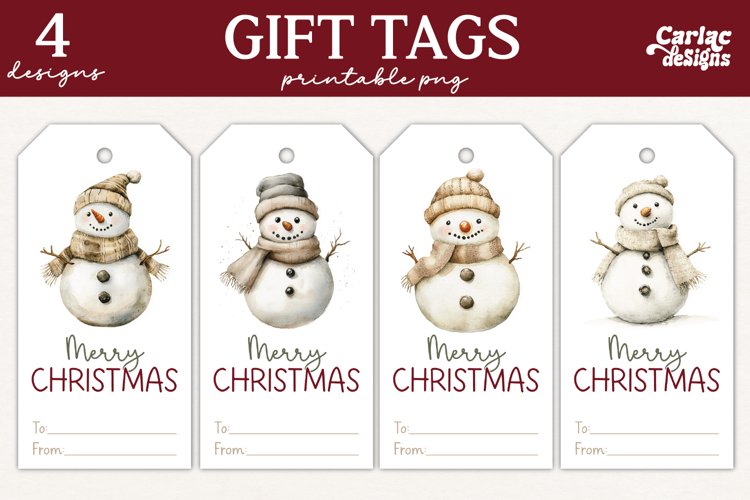 Gift Tag Clipart Image 24
