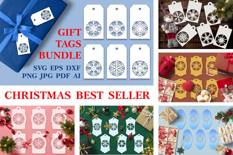 Christmas Tag Svg Image 18