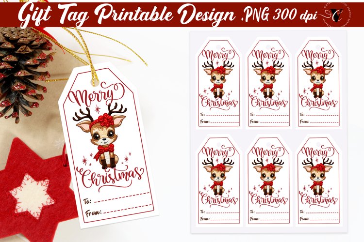 Gift Tag Clipart Image 13