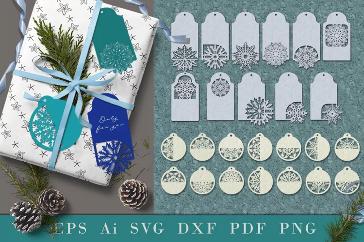 Lightweight Christmas Gift Tags