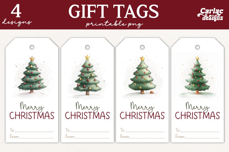 Gift Tag Clipart Image 22