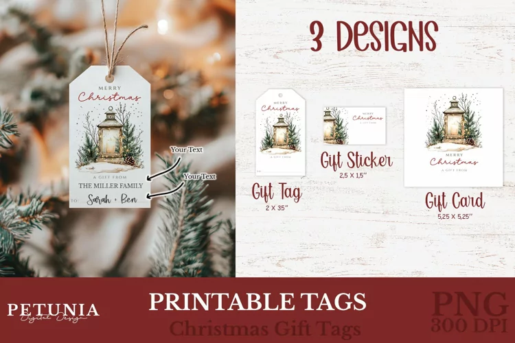 Christmas Gift Tags | Printable Christmas Gift Tags
