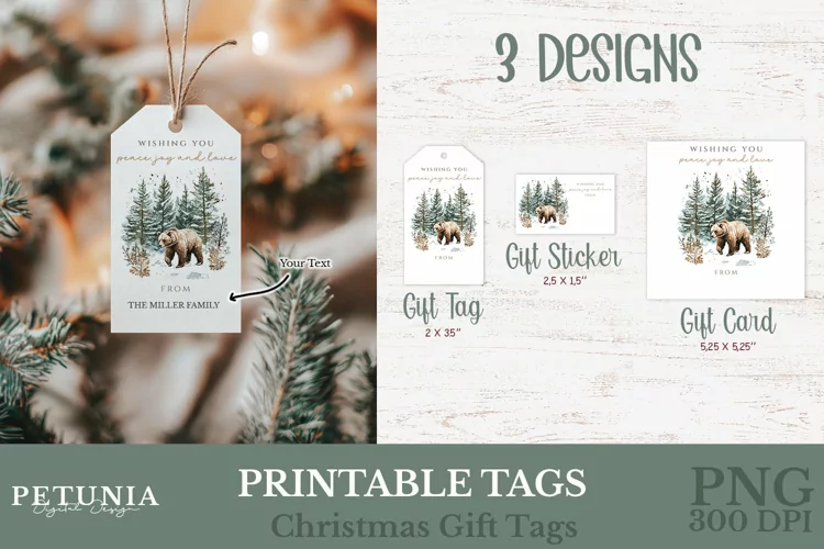 Christmas Gift Tags | Printable Christmas Gift Tags