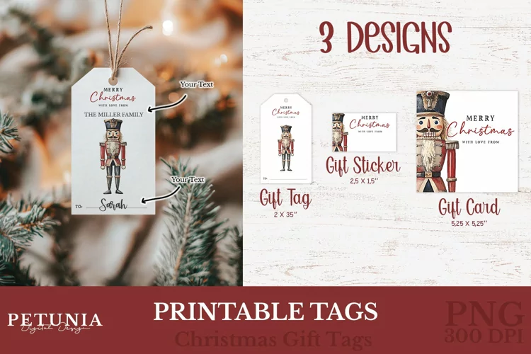 Christmas Gift Tags | Printable Christmas Gift Tags