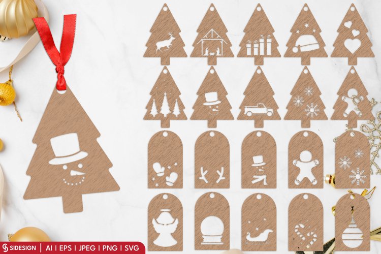 Christmas Tag Svg Image 2