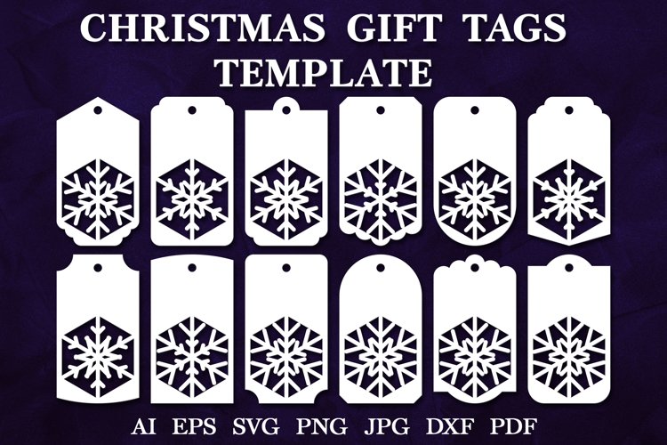 Christmas Gift Tag Templates Image 9