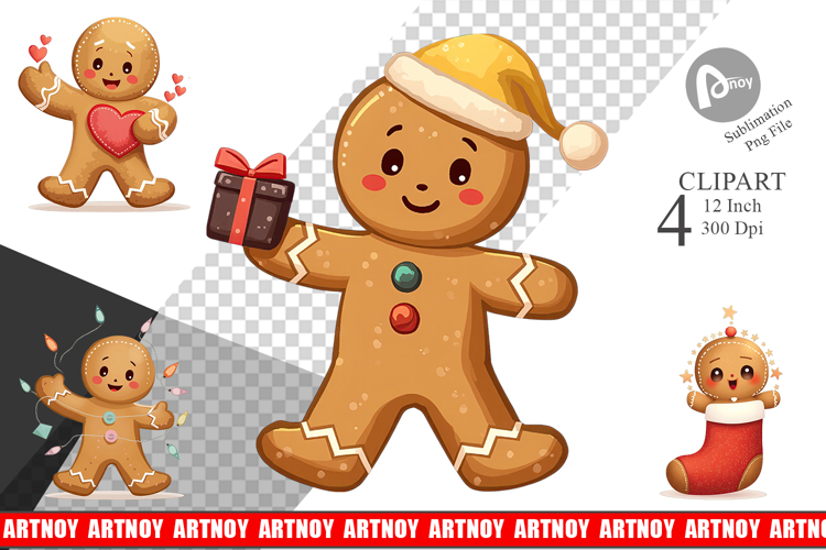 Christmas Watercolor Png Image 20
