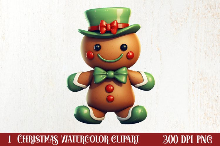 Gingerbread Clipart Image 11