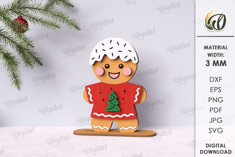 Gingerbread Clipart Image 11