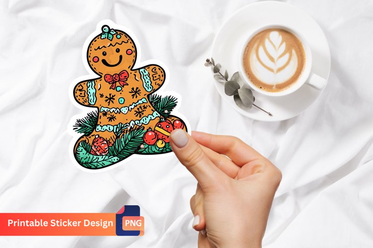 Gingerbread Cookie Clipart Image 6