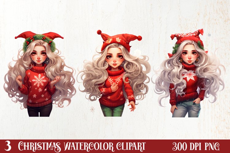 Cute Girl Clipart Image 24