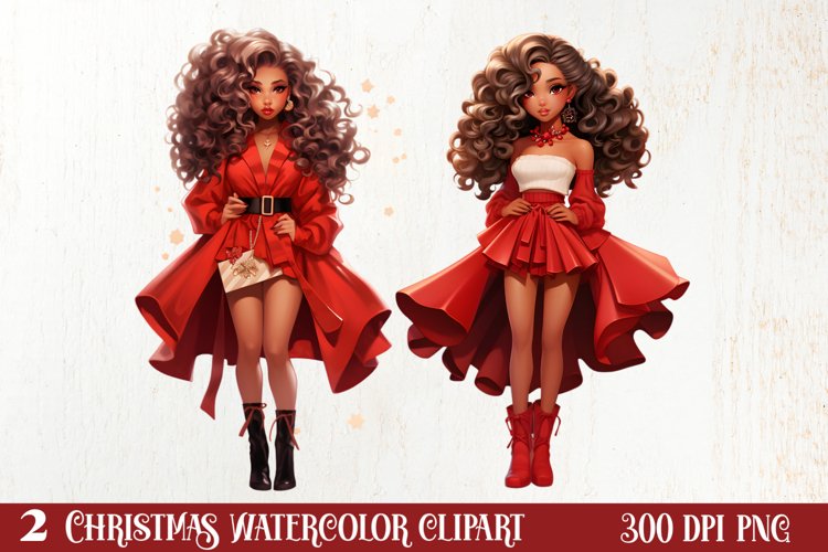 Cute Girl Clipart Image 2