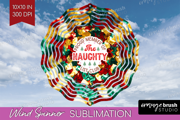 Funny Christmas Quote Wind Spinner Sublimation PNG - Xmas