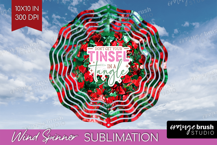 Funny Christmas Quote Wind Spinner Sublimation PNG - Xmas