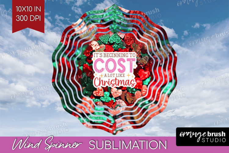 Funny Christmas Quote Wind Spinner Sublimation PNG - Xmas