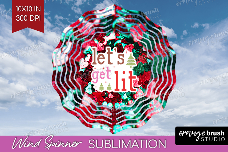 Funny Christmas Quote Wind Spinner Sublimation PNG - Xmas