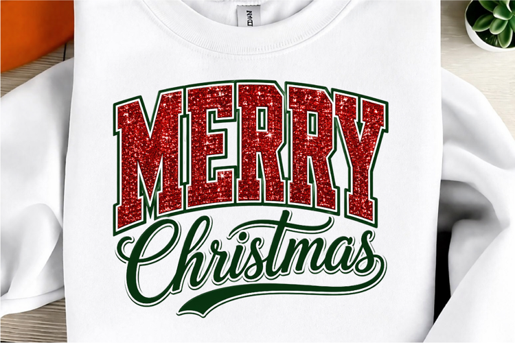 Christmas Glitter Png, Merry Christmas Png