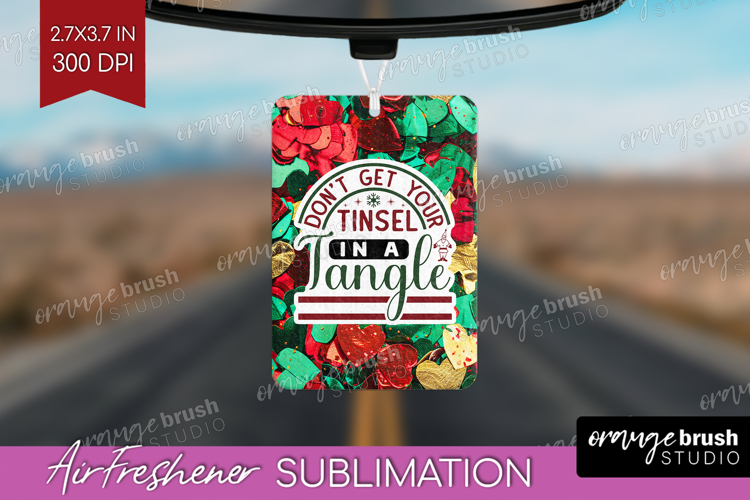 Funny Christmas Quote Air Freshener PNG - Xmas Glitter PNG