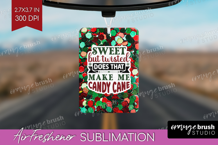 Funny Christmas Quote Air Freshener PNG - Xmas Glitter PNG